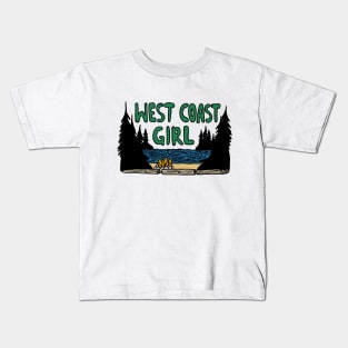 West Coast Girl Kids T-Shirt